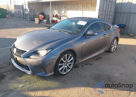 2016 Lexus Rc 350 z USA, uszkodzony, nr VIN JTHHE5BC3G5013538